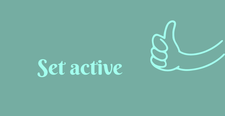 Set active