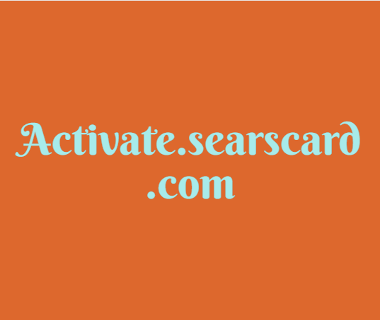 Activate.searscard.com