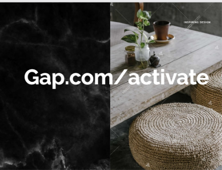Gap.com/activate
