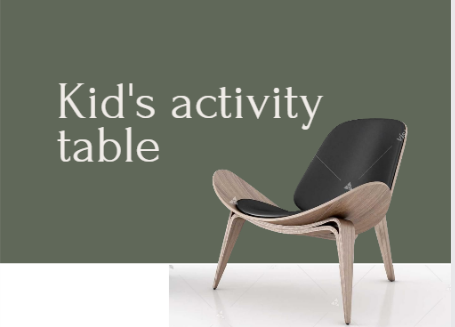 Kid's activity table