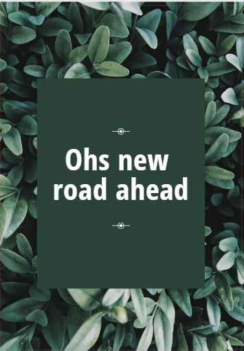 Ohs new road ahead