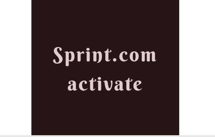 Sprint.com activate