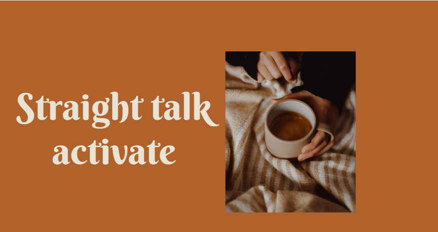 Straight talk activate