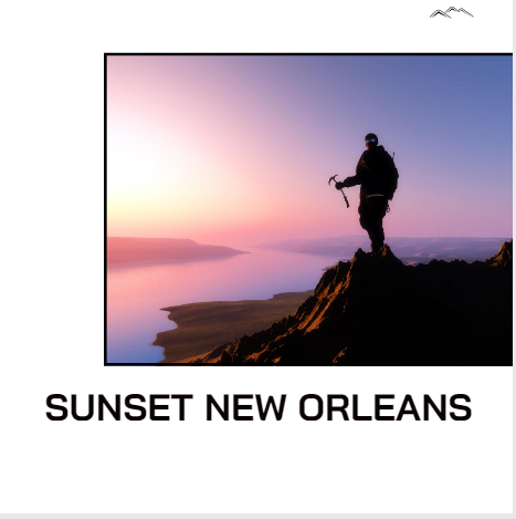 Sunset new orleans